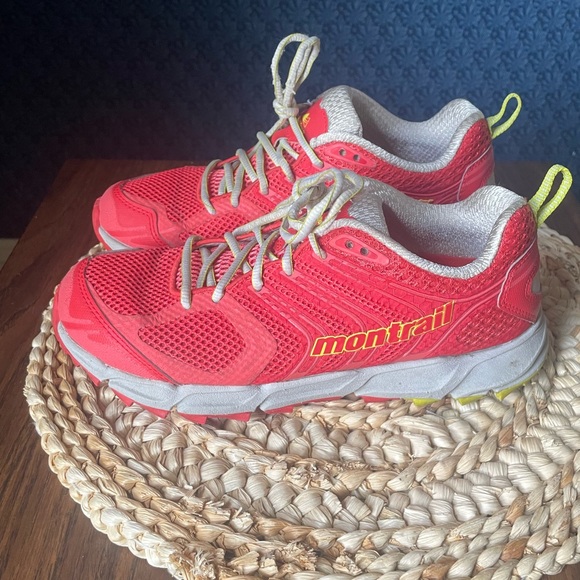 Montrail Hiking Shoe Women Size 7.5 Outdoors Gorpcore Athletic Explore Colourful - Picture 4 of 9